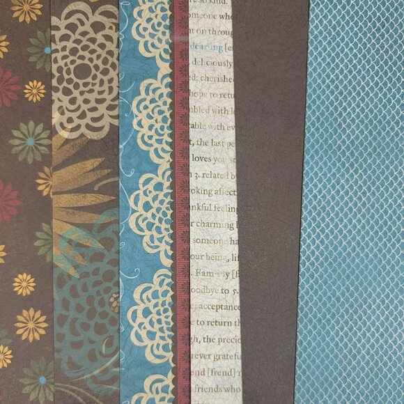 Close to My Heart My Reflections Paper Packet Grace X7117B 12x12 Paper Stock NEW - Picture 3 of 5